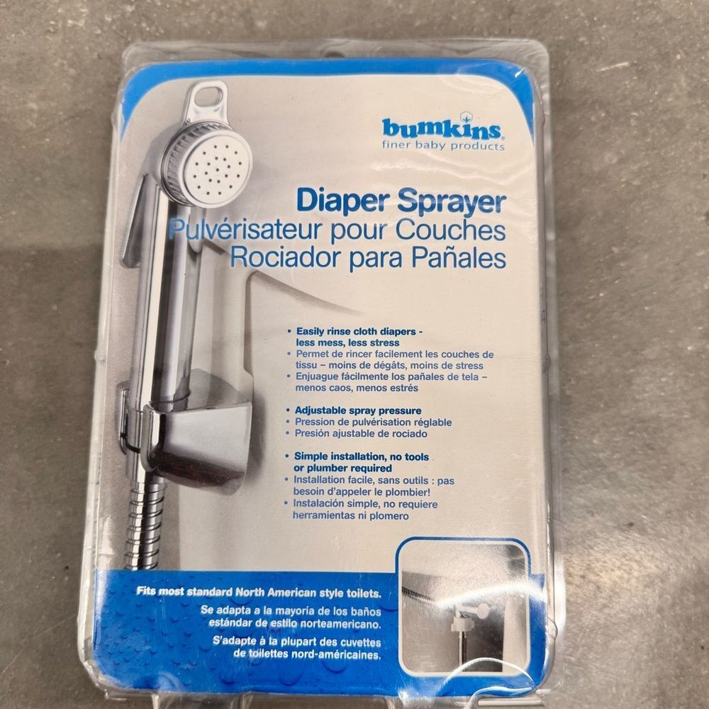 Bumkins Diaper Sprayer - Gray